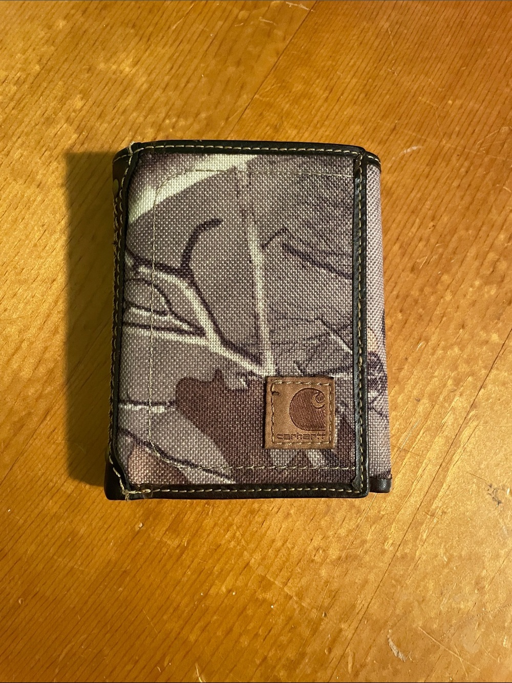 Carhartt Gray Camouflage Trifold Key & Card Holder